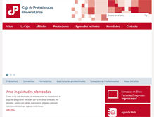 Tablet Screenshot of cjppu.org.uy